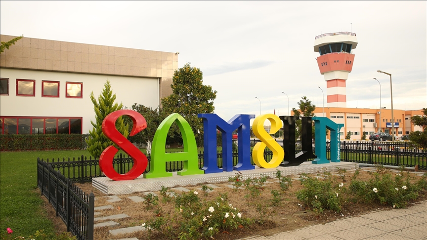 Samsun Çarşamba Havalimanı yılın ilk 5 ayında 562 bin 667 yolcuya hizmet verdi