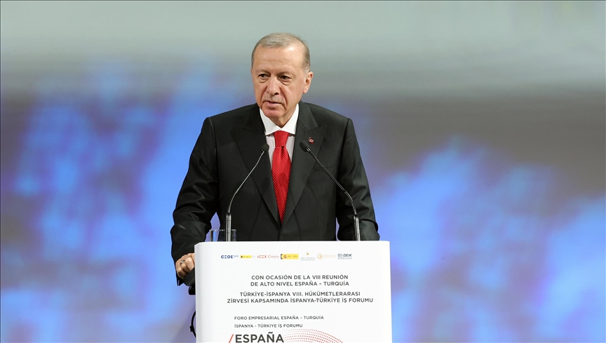 Turkish President Erdogan hails Spanish Premier Sanchez’s stance on Gaza