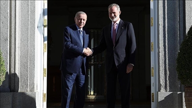Bertemu di Madrid, Presiden Turkiye dan Raja Spanyol bahas agresi Israel di Gaza