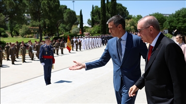Türkiye, Spain to work together for Israel-Palestine peace, Erdogan says in Madrid