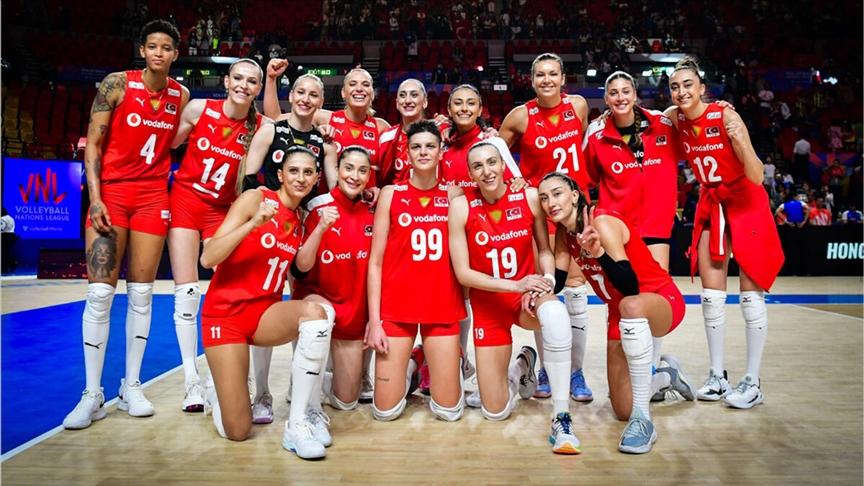 "Filenin Sultanları" VNL'de yarın Çin ile karşılaşacak