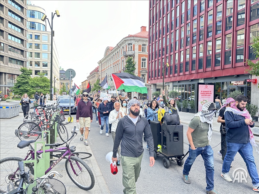 La police suédoise est intervenue lors d'une manifestation de soutien à la Palestine à l'université KTH