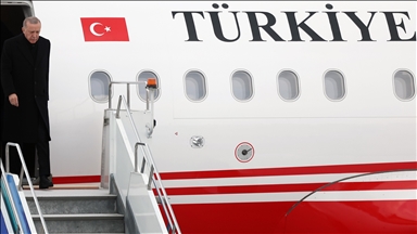Turkish president arrives in Italy for G7 leaders summit