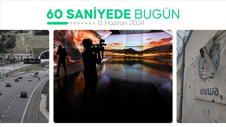 60 saniyede bugün (15 Haziran 2024)