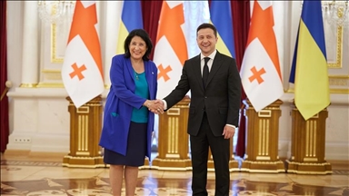 Президенты Украины и Грузии обсудили двустороннее сотрудничество