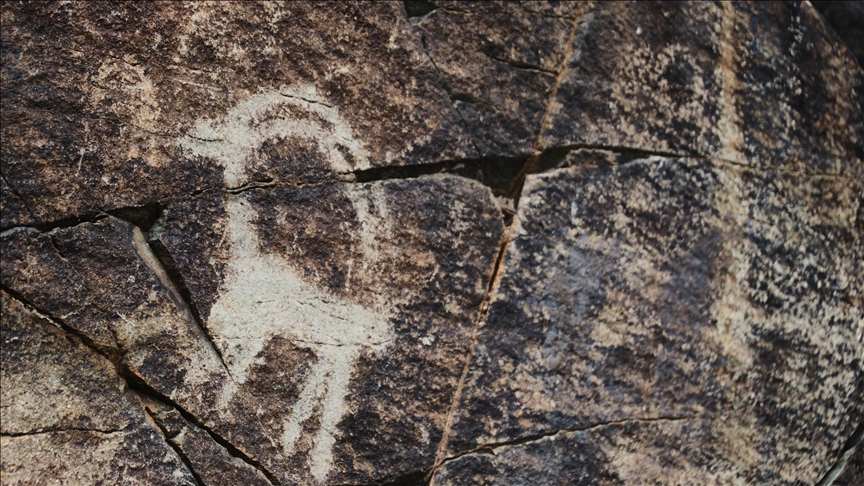 سنگ‌نگاره‌های تمغالی متعلق به گوک‌تُرک‌ها در قزاقستان 