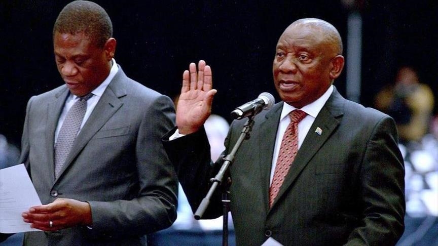 South Africa's President Ramaphosa sworn in for 2nd term