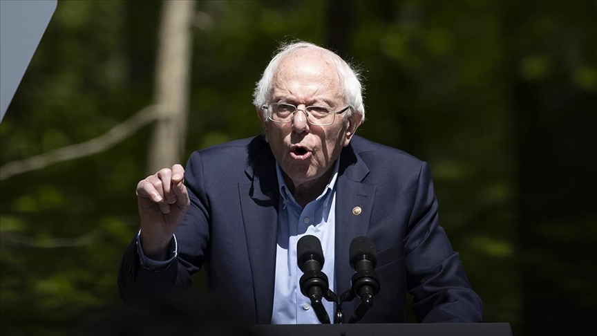 ABD'li Senatör Sanders, ülkesinin İsrail'e askeri yardımı kesmesi gerektiğini belirtti