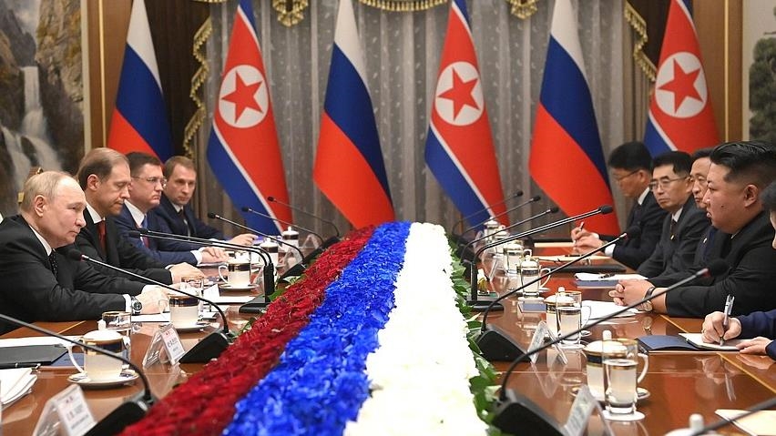 Putin, Kim vow to strengthen, advance bilateral ties to new level