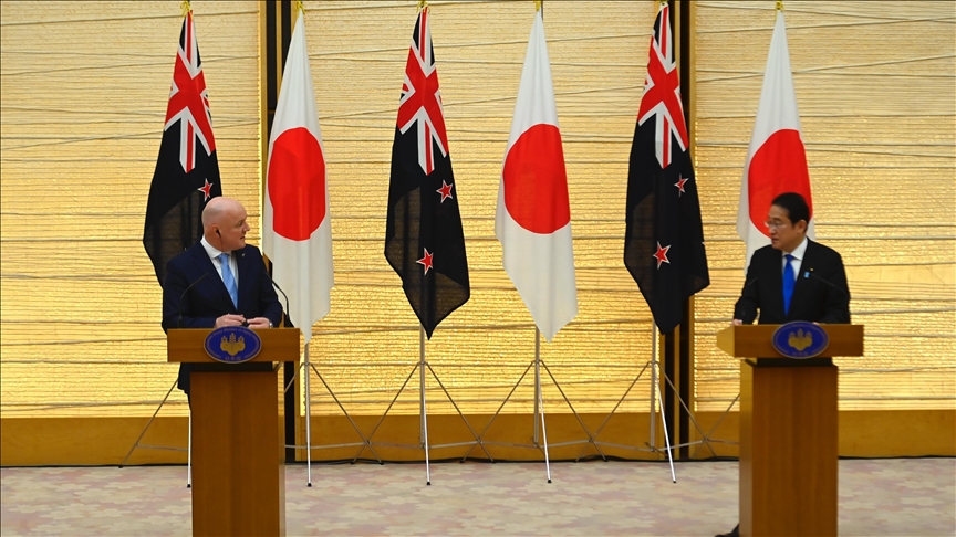 Japan, New Zealand agree on intelligence sharing deal