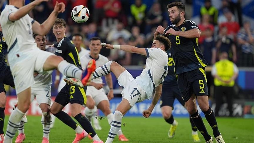 Euro 2024 : l'Écosse et la Suisse font match nul (1-1)