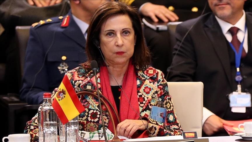 Spanish defense minister welcomes Turkish earthquake survivor family
