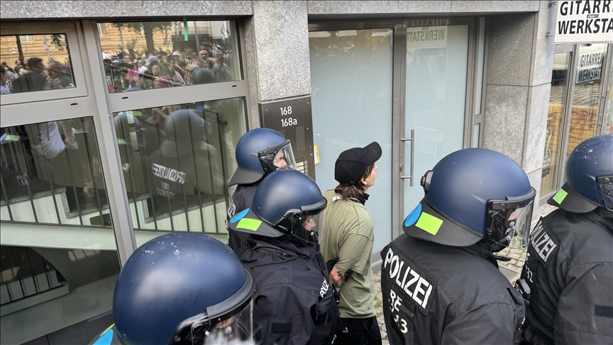 Big anti-Israel rallies in Europe as police, protesters clash in Berlin, with 11 people arrested