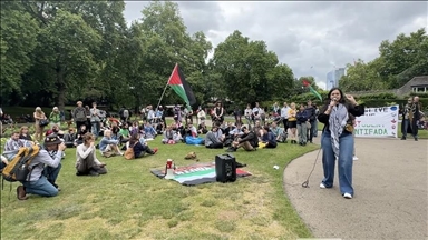 Pro-Palestine activists in London vow to keep protesting until 'genocide ends' in Gaza