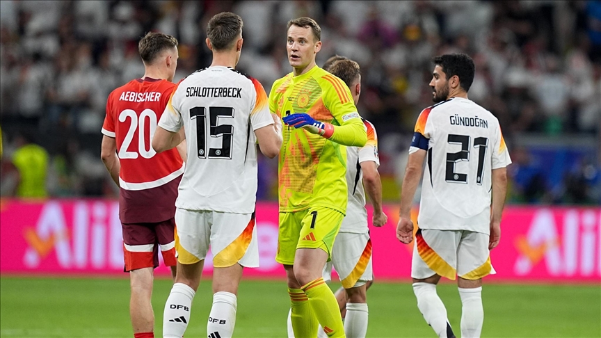 Switzerland make EURO 2024 last 16 despite draw with Germany