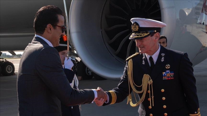 De emir van Qatar bezocht Nederland met het oog op het versterken van de bilaterale betrekkingen De emir van Qatar bezocht Nederland met het oog op het versterken van de bilaterale betrekkingen