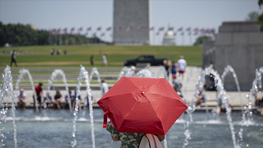 ABD'de genişleyen "ısı kubbesi" nedeniyle 100 milyon kişi aşırı sıcaklarla boğuşuyor