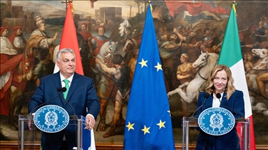 Meloni ile Orban, Roma'da AB gündemindeki konuları ve Ukrayna'yı görüştü