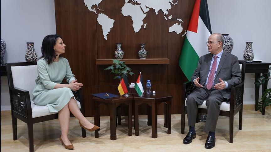 فلسطين.. مصطفى يبحث مع وزيرة خارجية ألمانيا تعزيز الإغاثة بغزة