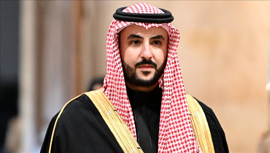 Saudi defense minister arrives in China to hold official meetings