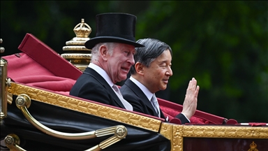 Japanese emperor, empress start state visit to UK