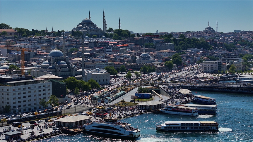 İstanbul, 2024'ün ilk 5 ayında 7 milyona yakın turist ağırladı