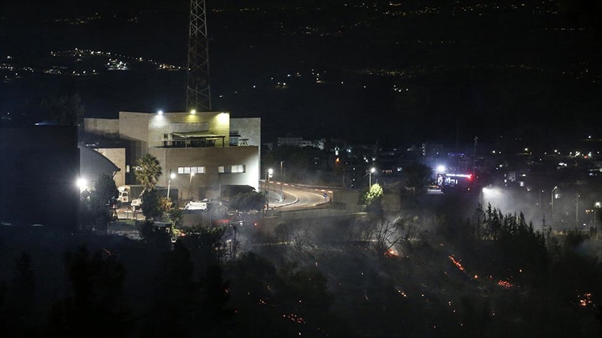 Large fire breaks out near Israeli military base in East Jerusalem