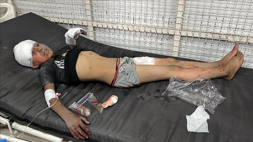 Bolnica u gradu Gazi primila veliki broj povrijeđene djece