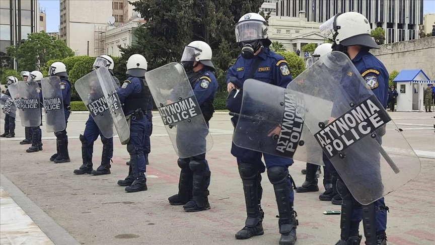 Police injured in petrol bomb attack targeting home of Greece’s top court president