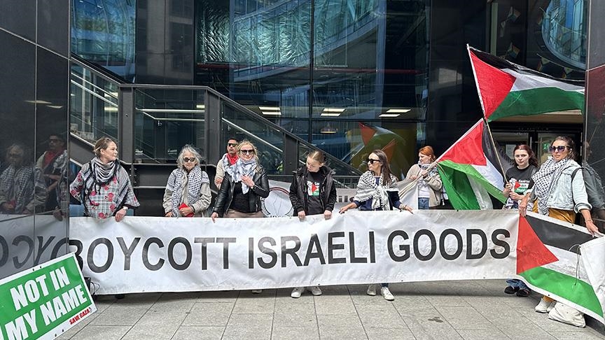 أيرلندا.. مظاهرة أمام "غوغل" مناهضة لمشروع "نيمبوس" مع إسرائيل