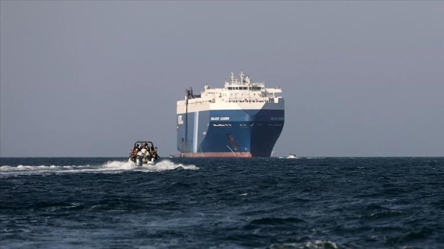 الحوثي تعلن استهداف سفينة بالبحر الأحمر كانت متجهة لإسرائيل