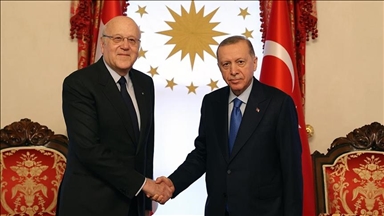 Erdogan et Mikati discutent des attaques et menaces israéliennes contre le Liban 