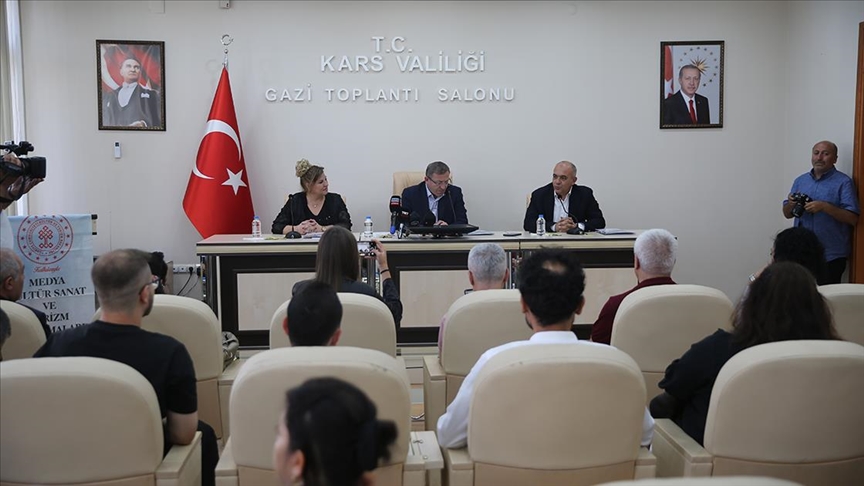 "Medya, Kültür Sanat ve Turizm Buluşmaları"nın beşincisi Kars'ta yapıldı