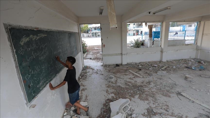 UNRWA : 625 000 enfants de Gaza ont été privés d'école pendant plus de 8 mois