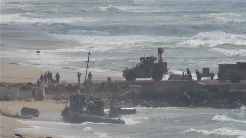Pentagone : Le port temporaire de Gaza retiré pour cause de mer agitée