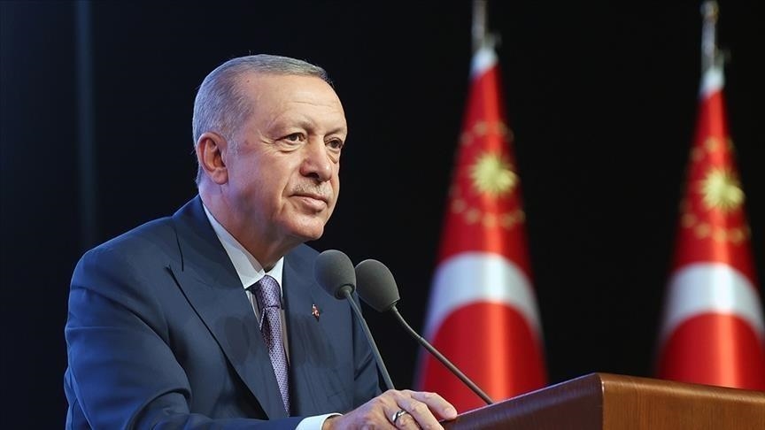 الرئيس أردوغان يهني القوات التركية بذكرى تأسيسها