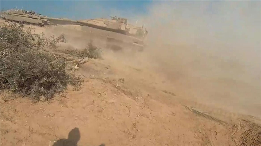 Gazze'de 7 Ekim'den beri İsrail ordusuna ait 500'den fazla zırhlı araç zarar gördü
