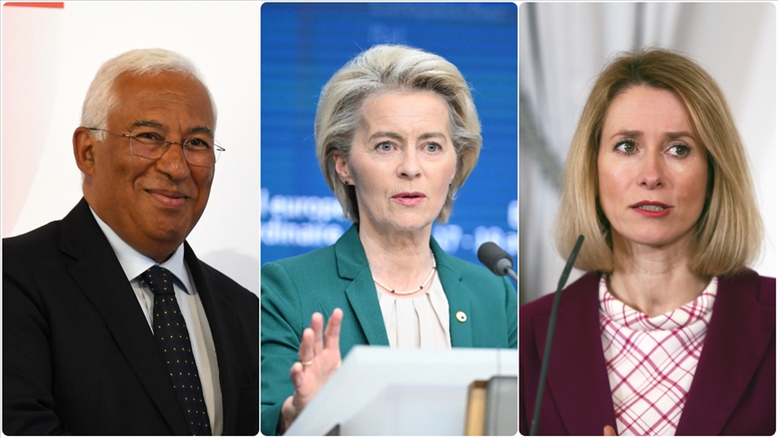 AB'yi gelecek 5 yıl yönetecek isimler belirlendi: Costa, von der Leyen, Kallas