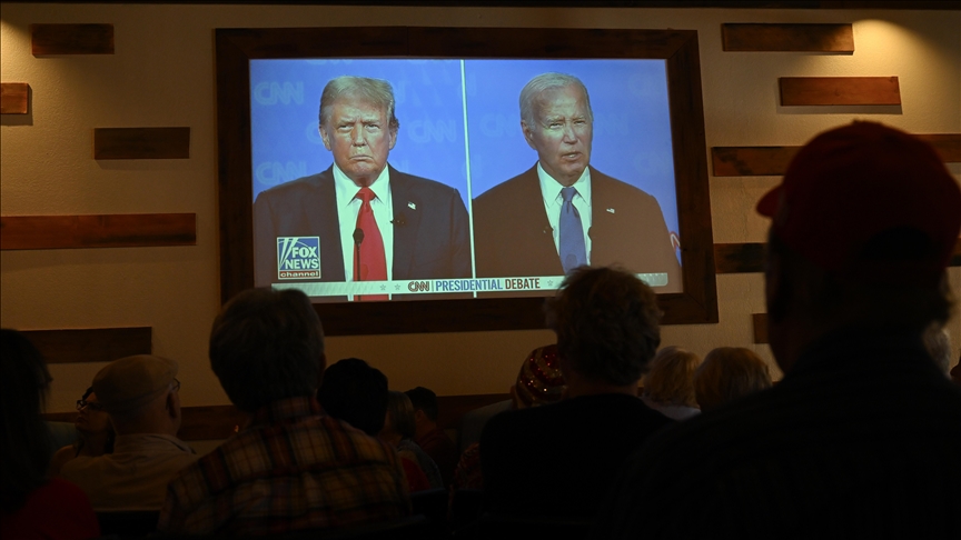 Biden, Trump go to bat for Israel in 1st US presidential debate