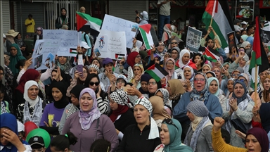 المغرب.. مئات في مسيرة تضامنية مع غزة بمدينة طنجة