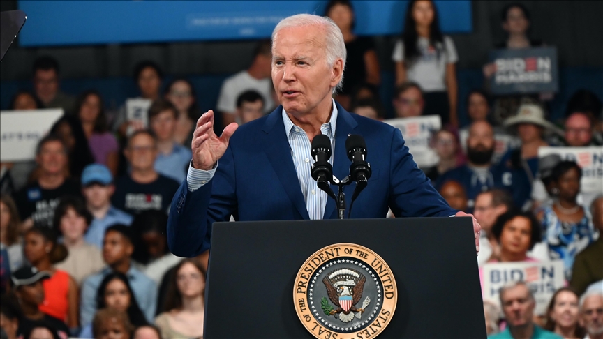 US president condemns Iowa abortion ban