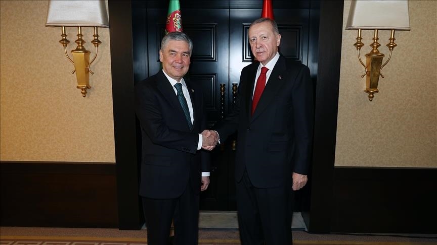 Turkish President Erdogan, head of People's Council of Turkmenistan discuss bilateral ties