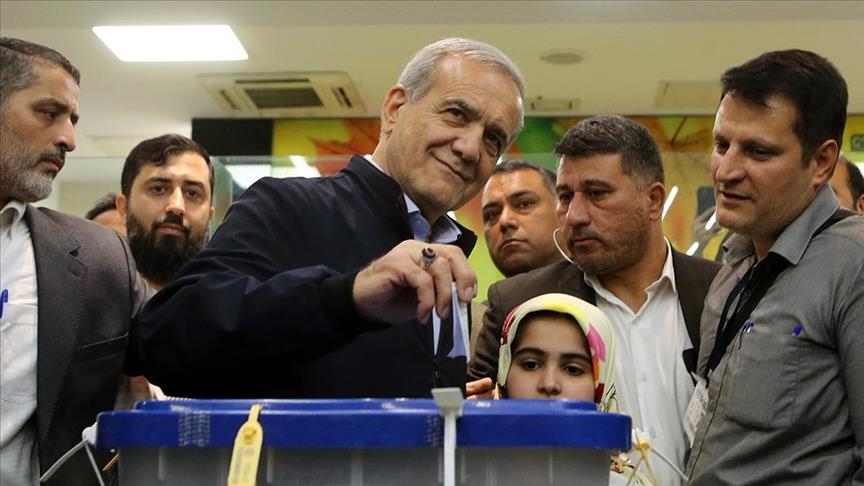 Reformist candidate Pezeshkian leading in Iran's presidential elections