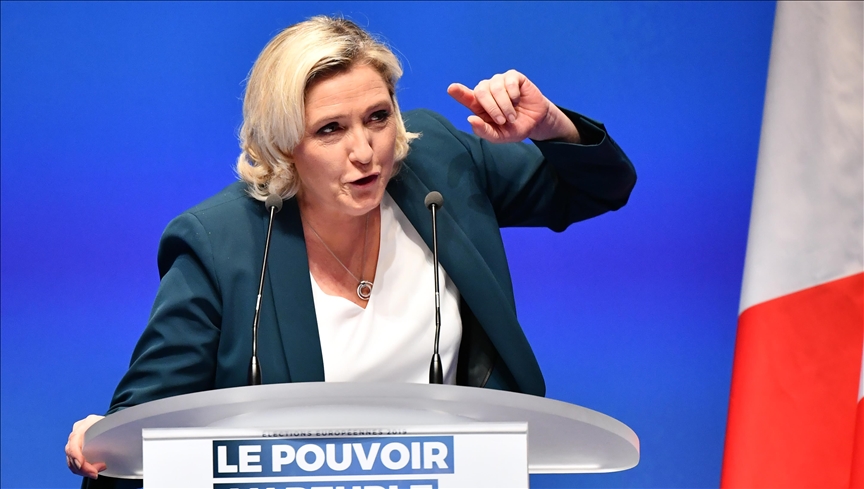 French far-right figure Le Pen hails ‘end’ of President Macron’s bloc after snap polls French far-right figure Le Pen hails ‘end’ of President Macron’s bloc after snap polls
