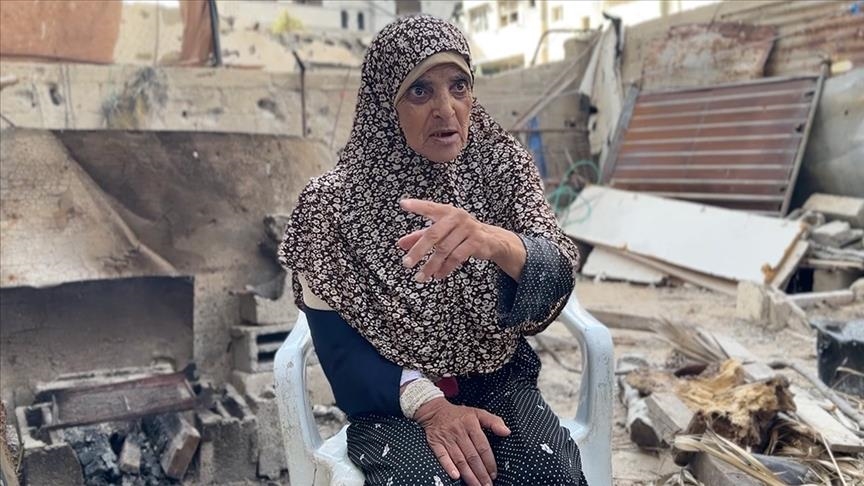 Elderly Palestinian woman recounts terrifying attack by Israeli army dog in Gaza