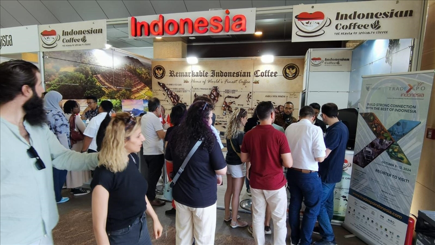 Paviliun Indonesia hadirkan beragam kopi unik bagi pengunjung pameran kopi terbesar di Turkiye