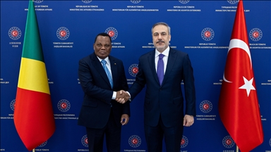 Turkish foreign minister hosts Congolese counterpart