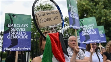 Propalestinski protest obilježio prvi dan Wimbledona