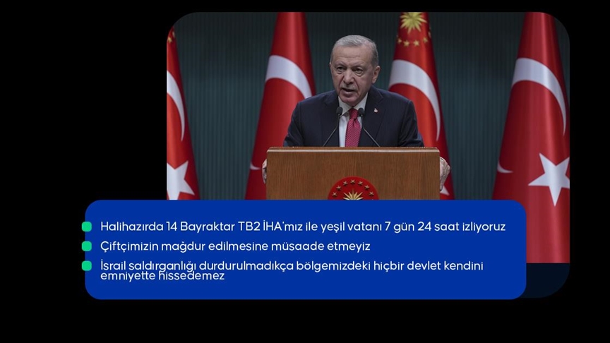 Cumhurbaşkanı Erdoğan: Ne biz ne milletimiz ne de Suriyeli kardeşlerimiz bu sinsi tuzağa düşmeyecek