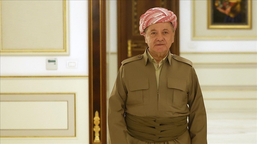 مەسعود بارزانی بۆ تاوتوێکردنی ژمارەیەک پرس گەیشتە بەغدا